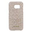 GUHCS7SCOBE Guess Shiny Croco pevný kryt Beige pro Samsung G930 Galaxy S7