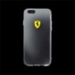 FEHCP6TR1 Ferrari Racing TPU silikonové pouzdro Transparent pro iPhone 6 / 6S
