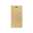 Mercury Bravo diářové Pouzdro pro Huawei P9 Lite GOLD zlatá barva