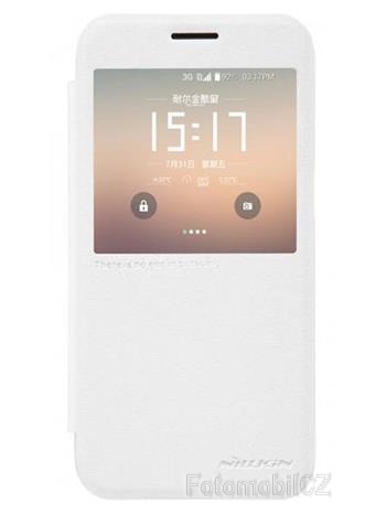 Nillkin Sparkle S-View Pouzdro WHITE bílá barva pro Huawei Nova