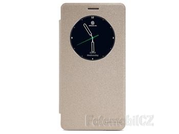 Nillkin Sparkle S-View Pouzdro GOLD zlatá barva pro Xiaomi Mi Max