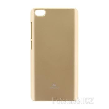 Mercury Jelly silikonové pouzdro pro Xiaomi Redmi Note GOLD zlatá barva