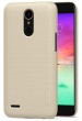 Nillkin Super Frosted Zadní Kryt + fólie GOLD zlatá barva pro LG M250N K10 2017