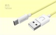 USAMS SJ099 Datový Kabel Type C U Turn Yellow (EU Blister)