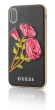 GUHCPXEROBK Guess Flower Desire Zadní Kryt Black pro iPhone X