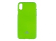Mercury Fluorscence Jelly pouzdro pro iPhone X / XS Lime