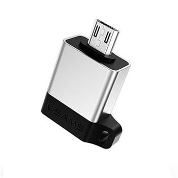 USAMS SJ187 Adapter microUSB / USB 2.0 OTG Silver (EU Blister)