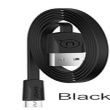 USAMS SJ201 Flat Datový Kabel microUSB 2A Black