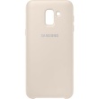 EF-PJ600CFE Samsung Dual Layer Cover GOLD zlatá barva pro Galaxy J6 2018