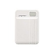 MyMAx MP11 PowerBank 10000 mAh vč. LCD Type C / microUSB WHITE bílá barva (EU Blister)