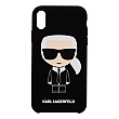 KLHCI8SLFKBK Karl Lagerfeld Full Body Silikonové Pouzdro pro iPhone 8 / SE2020 Black