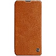 Nillkin Qin knížkové pouzdro pro Samsung Galaxy A10 Brown
