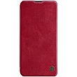 Nillkin Qin knížkové pouzdro pro Samsung Galaxy A70 Red + ochranné sklo na displej