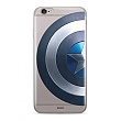 MARVEL Captain America 006 Zadní Kryt pro iPhone XR Transparent