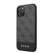 GUHCN58G4GLGR Guess 4G Stripe Zadní Kryt pro iPhone 11 Pro Grey