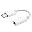 Xiaomi Originální Type C  /  3.5mm Adapter WHITE bílá barva (Bulk)