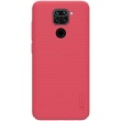 Nillkin Super Frosted Zadní Kryt pro Xiaomi Redmi Note 9 Bright Red + sklo na displej