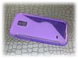 Silikonové pouzdro fialové pro Samsung G800 Galaxy S5 Mini
