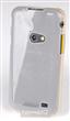 Silikonové ochranné pouzdro JEKOD TPU + fólie White pro Samsung i8530 Galaxy Beam
