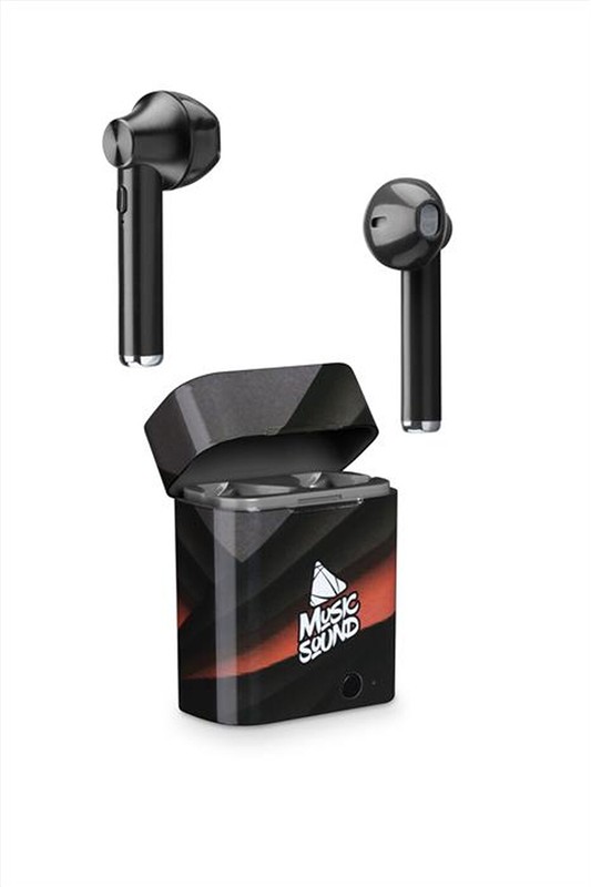 Stereo Bluetooth sluchátka tws music sound ČERNÁ DESIGN 2