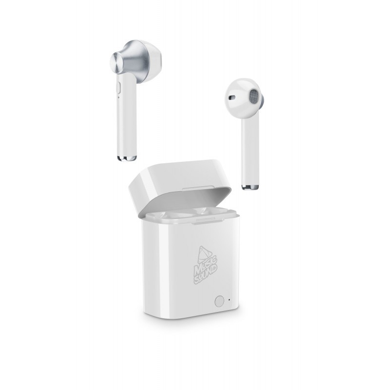 Stereo Bluetooth sluchátka tws music sound BÍLÁ