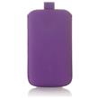 pouzdro CELLY TURBO - z nabuku, velikost L, barva fialová