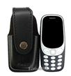 Luxusní kožené pouzdro s klipem pro Nokia 3310 2017