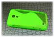 Silikonové pouzdro zelené pro Samsung i9195 Galaxy S4 Mini